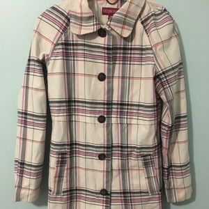 ❤️STYLE❤️ Beige Plaid Trench Coat